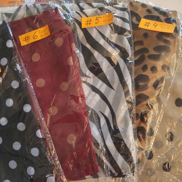 Soft  Fashion Polka Dots Pattern Chiffon  Scarves - Picture 8 of 11